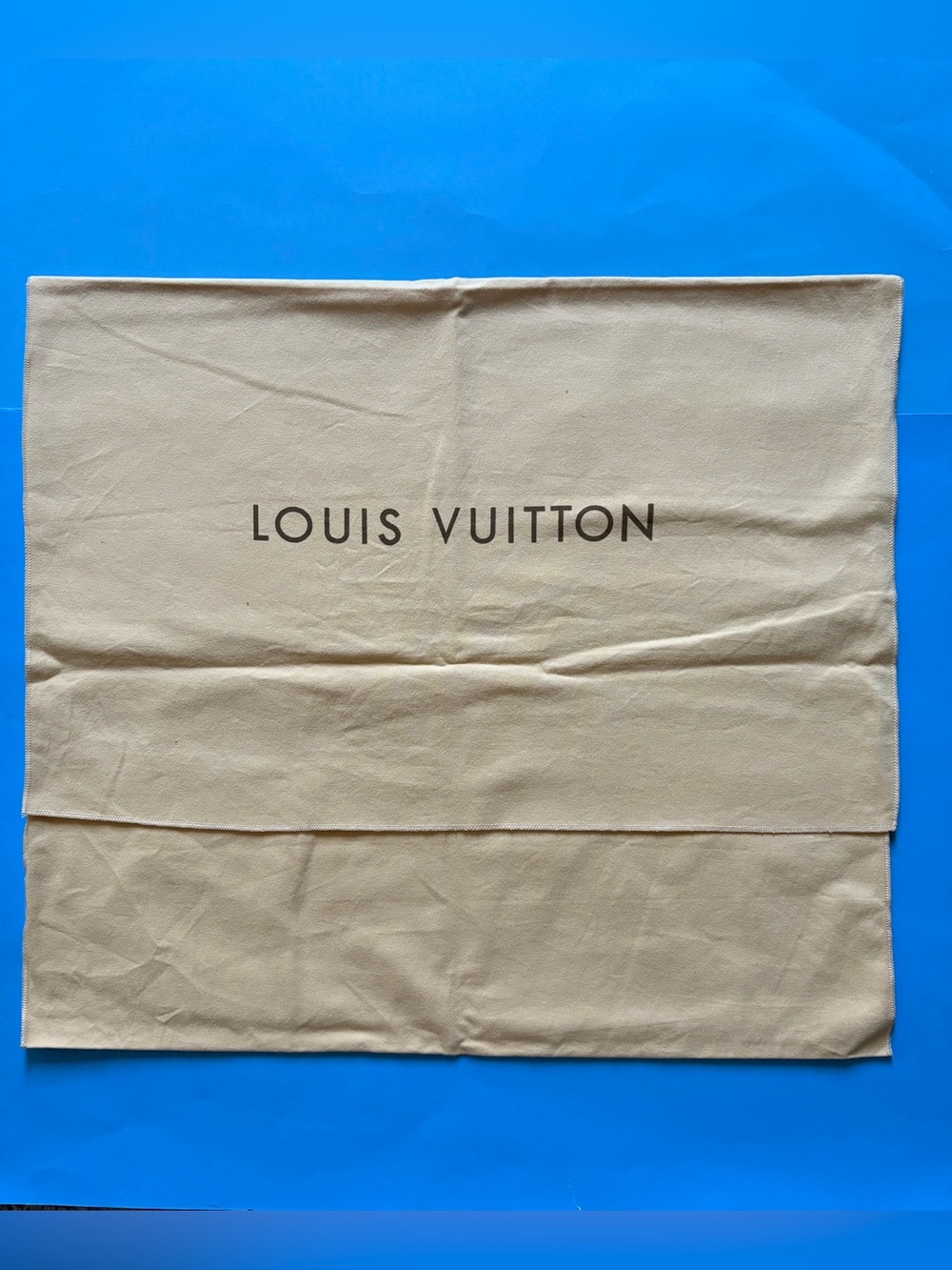 💟 Louis Vuitton Light Beige Envelope  Dustbag for Larger Bags 24”x20.5”